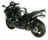 ZZR1400/ZX-14R ブラック/シルバーメッシュ リアフェンダー チェーンカバー  HUGGER カワサキ POWERBRONZE-02