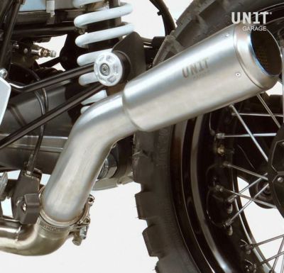 BMW RnineT マフラー 2014-2021- ローパイプ チタン製 UNIT GARAGE 