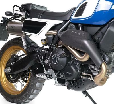 Ducati スクランブラー 本革シート ブラウン モーターロック | バイク