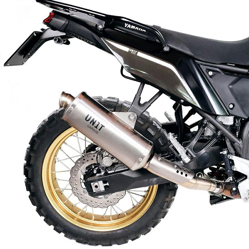 YAMAHA Tenere 700 Euro5 チタニウムスリップオンマフラー UNIT GARAGE | バイクカスタムパーツ専門店  モトパーツ(MOTO PARTS)