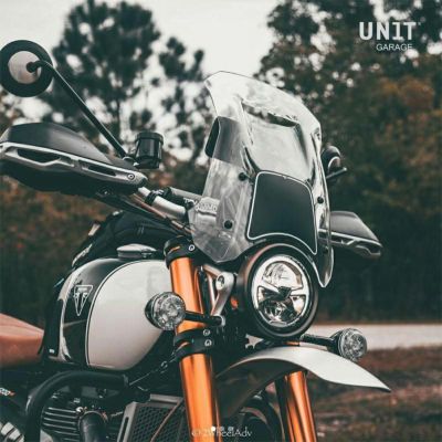 Triumph Scrambler1200 スクリーン ウインドシールド UNIT GARAGE