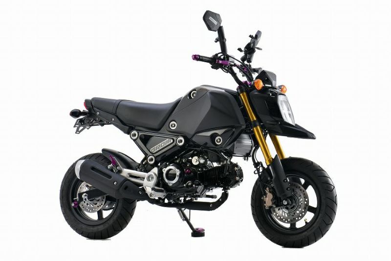 GROM グロム 21- モタード 外装キット ブラック カバー H2C ホンダ | バイクカスタムパーツ専門店 モトパーツ(MOTO PARTS)