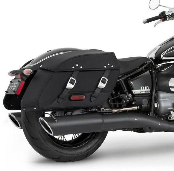 BMW R18 クラシック 21- スリップオンマフラー 4インチ径 ブラック 