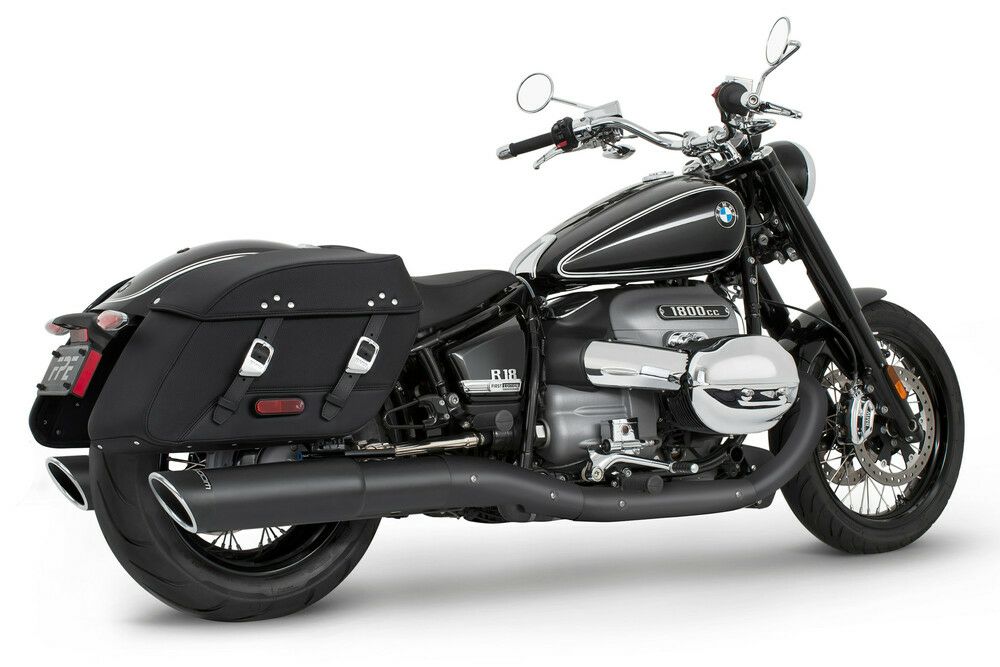 BMW R18 クラシック スリップオン マフラー 2021- 4.5インチ ブラック 