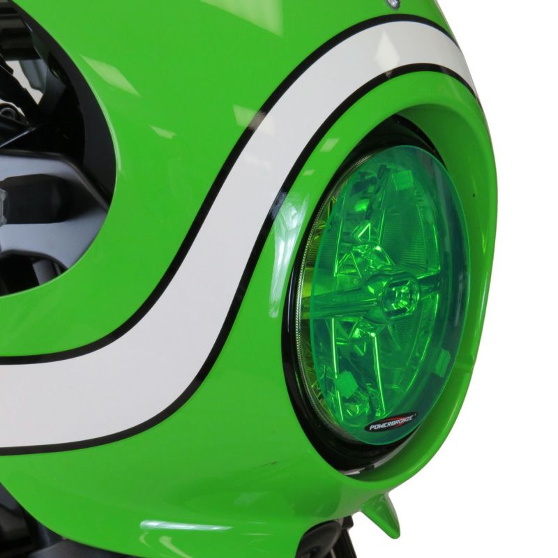 Kawasaki Z900RS ヘッドライトプロテクター ライムグリーン POWERBRONZE | バイクカスタムパーツ専門店 モトパーツ(MOTO  PARTS)