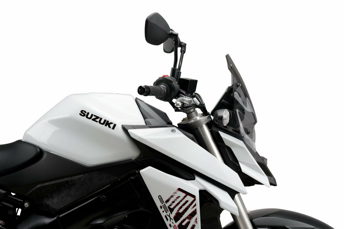 GSX-S1000 2021- スクリーン ウインドシールド ブラック スポーツ
