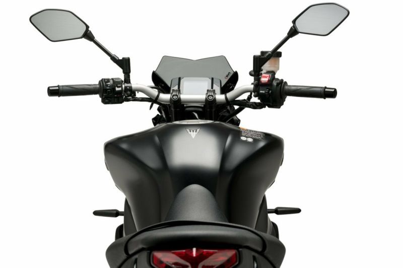 MT-09 2021- スクリーン ウインドシールド スポーツ ブラック プーチ | バイクカスタムパーツ専門店 モトパーツ(MOTO PARTS)