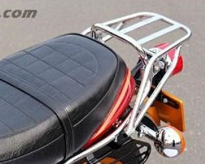 KEDO ケドー ステンレス ミニ リアラック ブラック SR400/500 | バイク