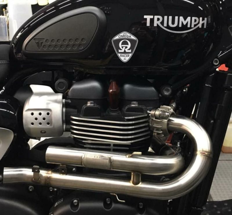 triumph ボンネビル ボバー 右側エキパイ 包装・送料無料 dgipr.kpdata