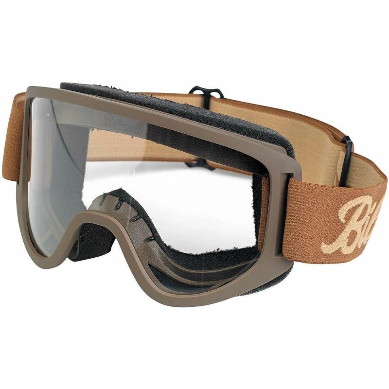 BILTWELL(ビルトウエル) Moto 2.0 Goggles スクリプト コヨーテ