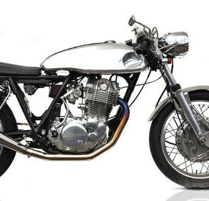 SR400/500 キャブ アルミ フューエルタンク ポリッシュ Mugello オメガレーサー ヤマハ | バイクカスタムパーツ専門店  モトパーツ(MOTO PARTS)