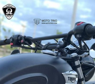 トライアンフ 空冷 ボンネビル T100 スクランブラー ハンドルバー