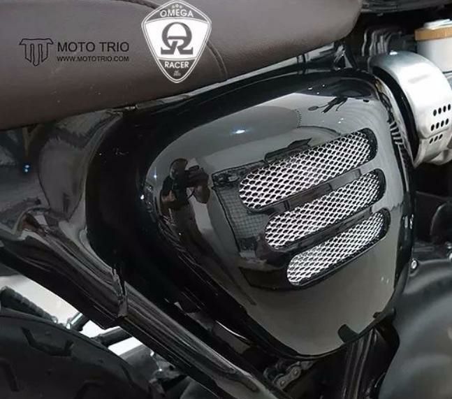 トライアンフ ボンネビル(Bonneville) T100&T120|サイドカバー 