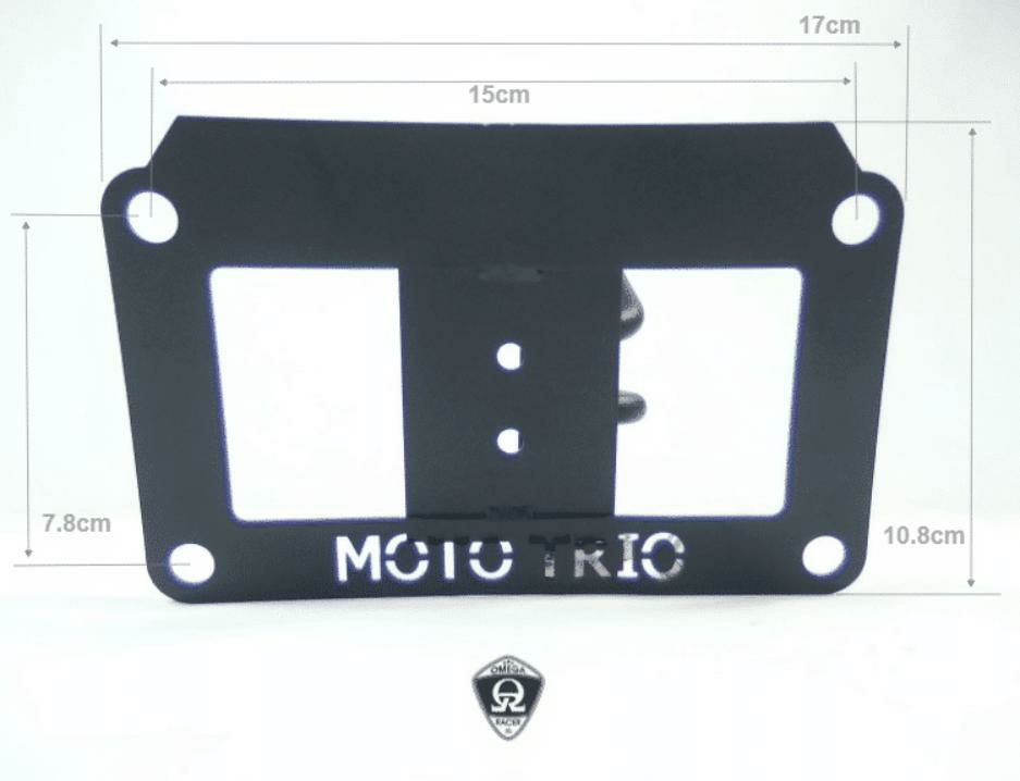 モトトリオ（MotoTrio） トライアンフ ボバー スイングアームナンバー