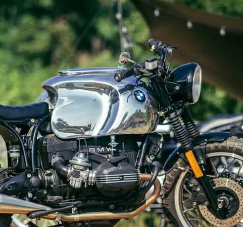 R75/R80/R90/R100 アルミタンク Heinrich ポリッシュ オメガレーサー 
