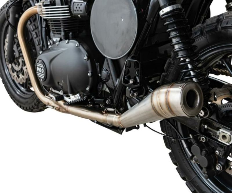 ボンネビル T100/T120, Street Twin/CUP 2-1 LOW GP フルエキ マフラー 