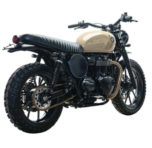 ボンネビル T100/T120, Street Twin/CUP 2-1 LOW GP フルエキ マフラー 