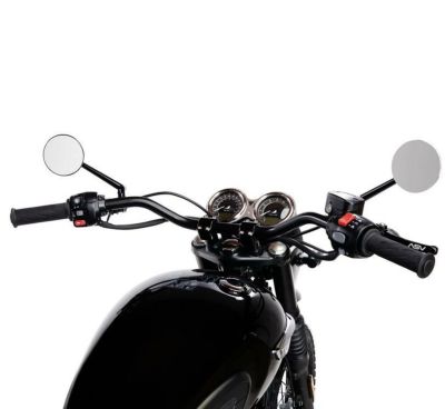 トライアンフ  ボンネビル T100 トラッカーハンドルバー KIT ブラック ブリティッシュカスタム