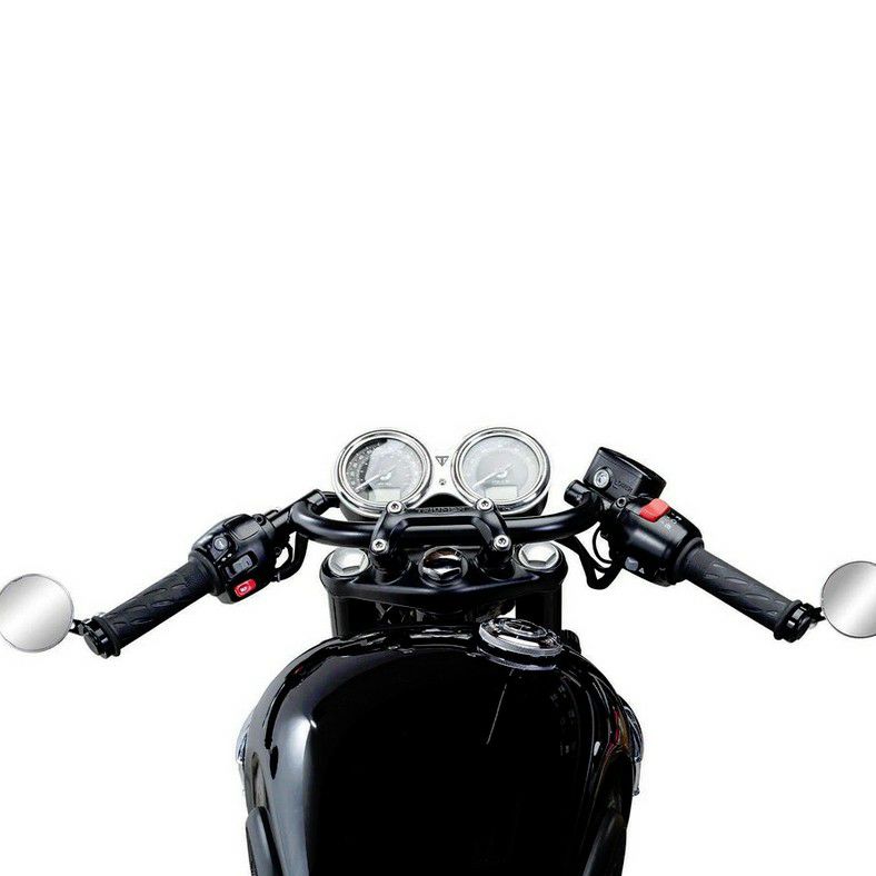 ストリートツイン スピードツイン900 ハンドルバー カフェ ブラック