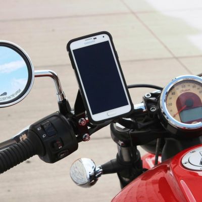 Indian Scout用 iO スマートホンマウント(左用) ブラック Klock Werks