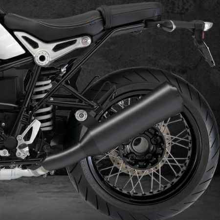 BMW R nineT 音量可変スリップオンマフラー マットブラック EURO4 KessTech | バイクカスタムパーツ専門店  モトパーツ(MOTO PARTS)