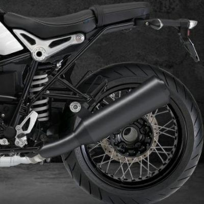 BMW R nineT 音量可変スリップオンマフラー マットブラック EURO4