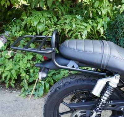 ボンネビル T100/120, スピードツイン900/ストリートツイン/スクランブラー/カップ ツーリング リアキャリア TEC