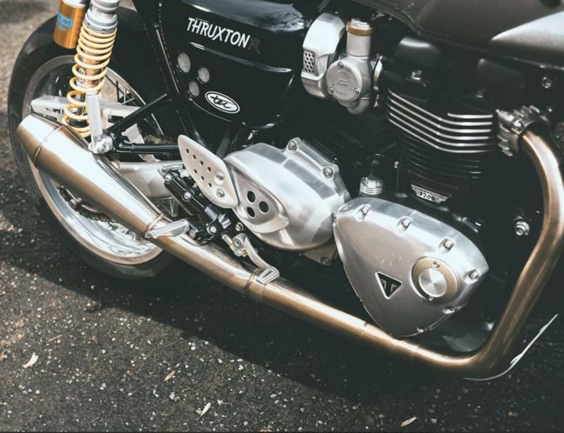 スラクストン1200, スピードツイン RAIDER 2-1 ステンレス フル