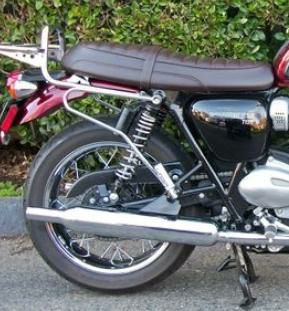 トライアンフ ボンネビル(Bonneville) T100&T120|サイドバッグサポート 