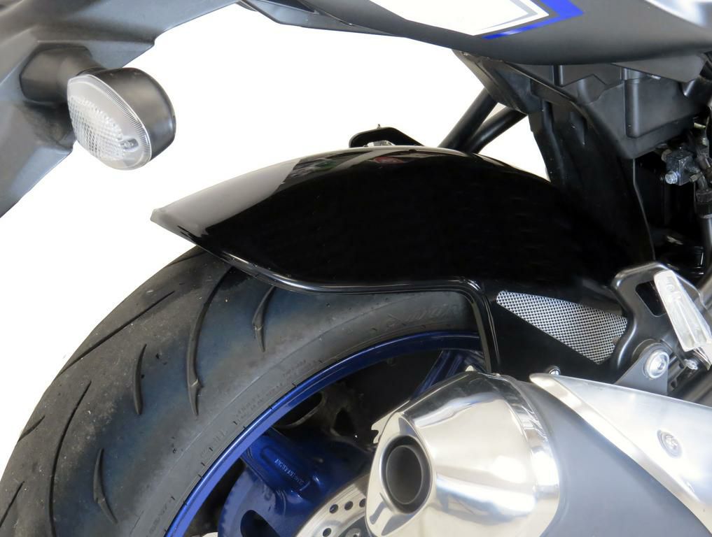 SV650 リアフェンダー ハガー 2016- ブラック シルバーメッシュ 