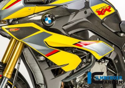 S1000XR 15-19 カーボン サイドフレームカバー 左側 BMW イルム