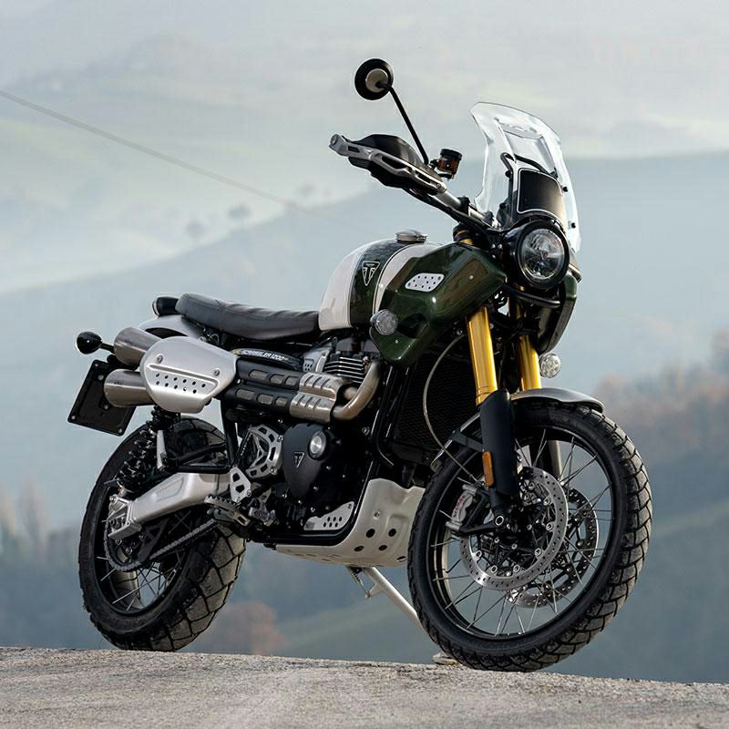 Triumph Scrambler 1200XC、1200XE スリップオンマフラー UNIT GARAGE 