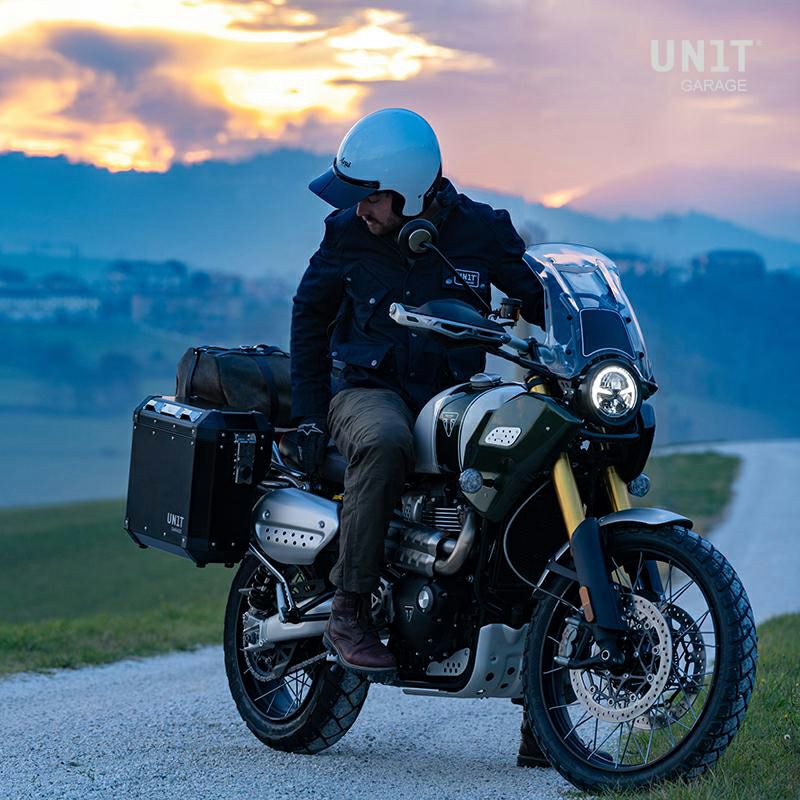 Triumph Scrambler 1200XC、1200XE サイドパニアフレーム 返す