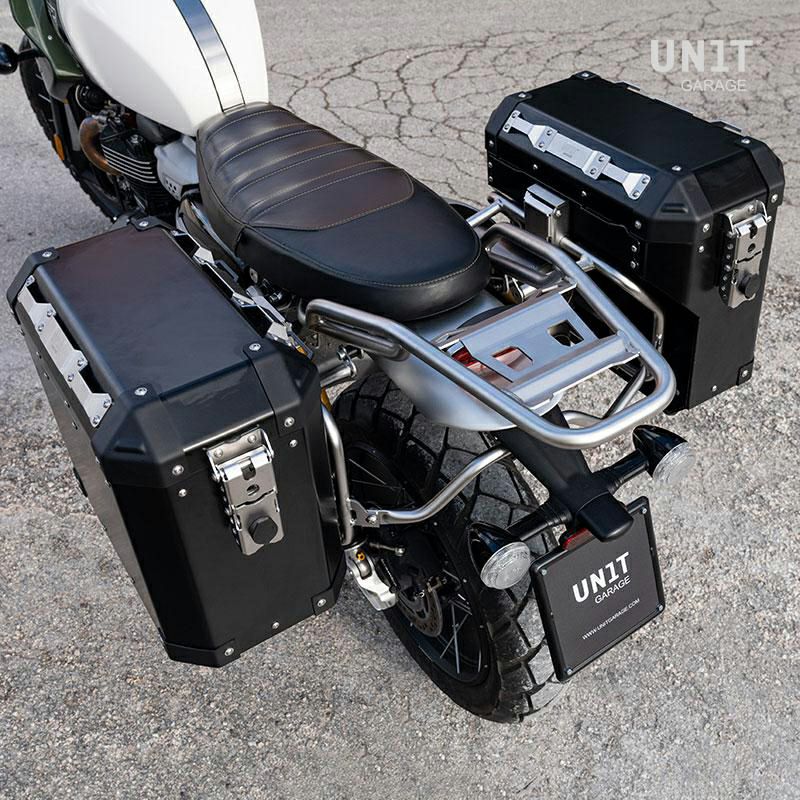 UNIT GARAGE サイドバッグ 取付フレーム トライアンフ スクラン