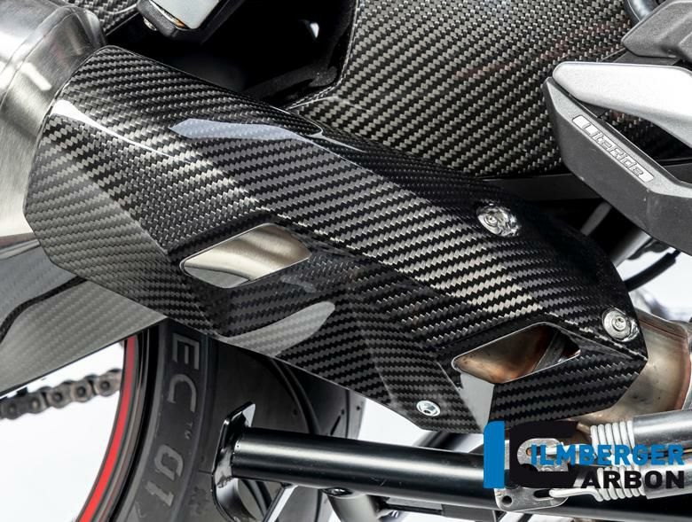 S1000XR 20-22 カーボン サイレンサー ヒートガード BMW イルム
