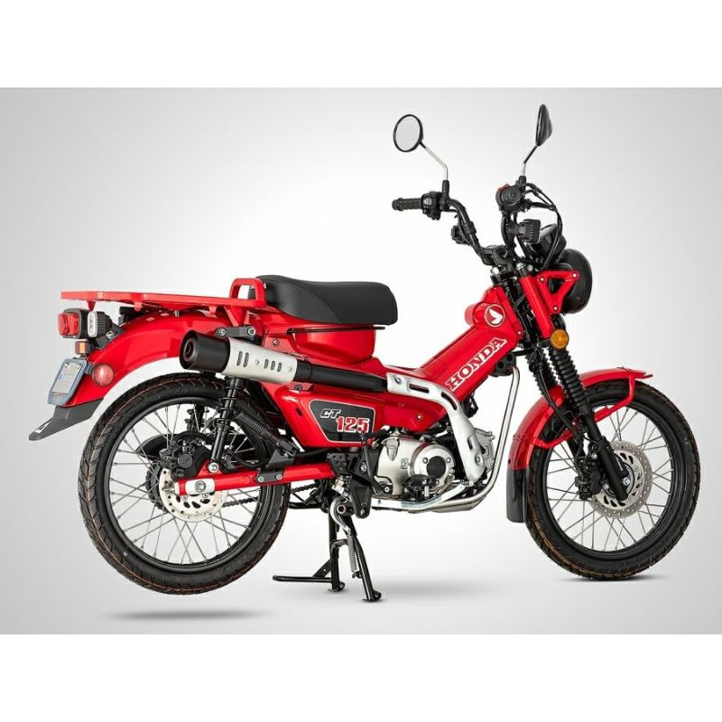 HONDA CT125 フルエキゾーストメガホンマフラー K-FACTORY | バイク