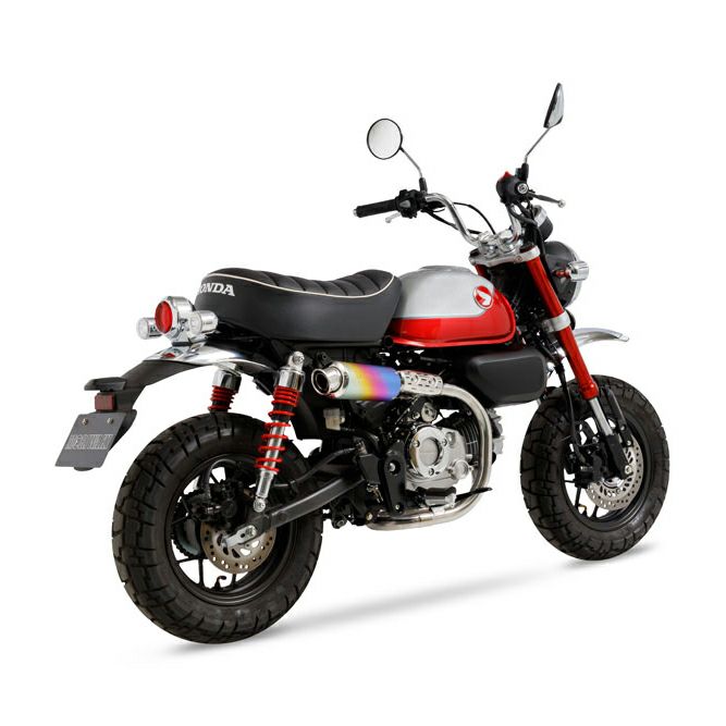 モンキー125 JB02 JB03 JB05 専用 チタンLook フルエキゾースト