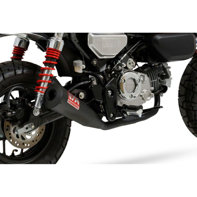 HONDA Monkey125 フルエキゾースト メガホンマフラー ブラック