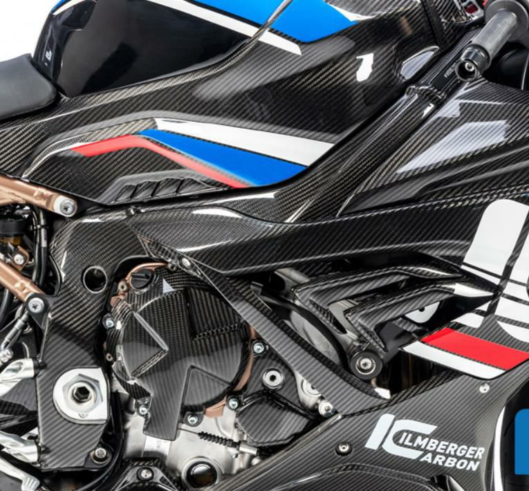 BMW S1000RR 19- カーボンフレームカバー ビッグ 右 イルムバーガー