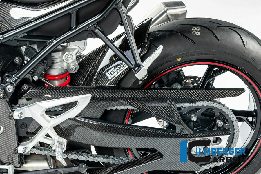 BMW S1000RR 19- カーボンリアハガー アッパーチェーンガード付 イルム 