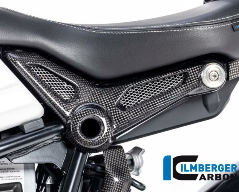 BMW R NINE T 14- カーボンリアフレームカバー 左側 イルムバーガー 