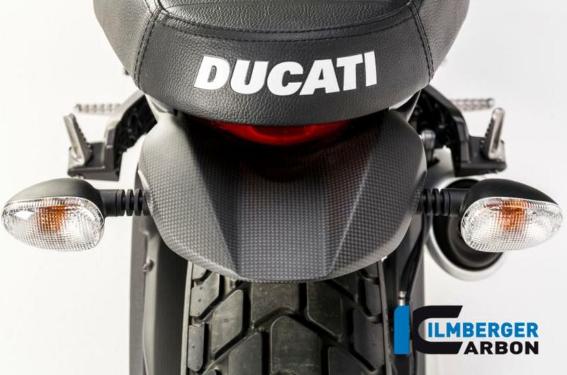 DUCATI スクランブラー カーボン カーボン リヤフェンダー/ウインカー