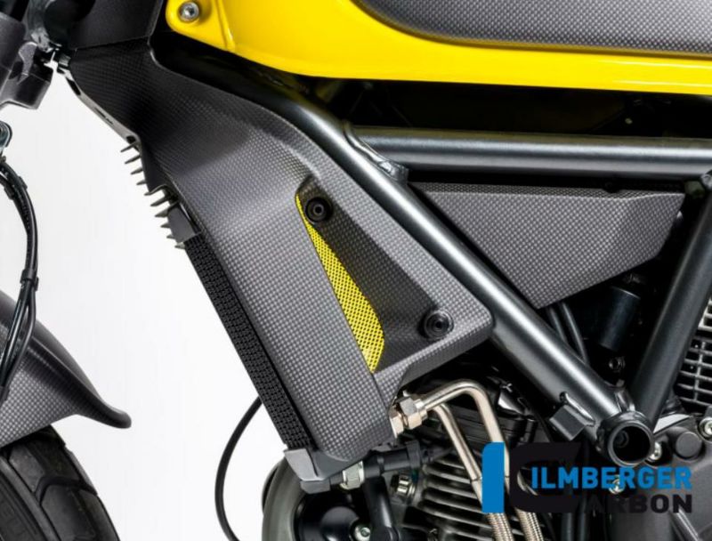 Xdiavel ILMBERGER カーボン ラジエターサイドカバー左右セット Xdiavel ILMBERGER カーボン ラジエターサイドカバー左右セット