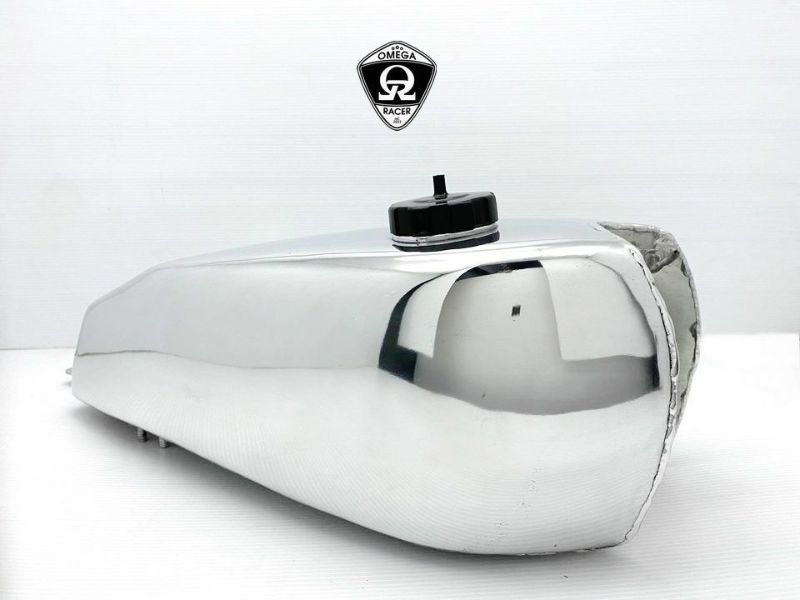 タイガー。w650 タンク Kawasaki W650 アルミ タンク