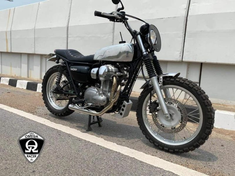 Kawasaki W800 アルミ タンク 