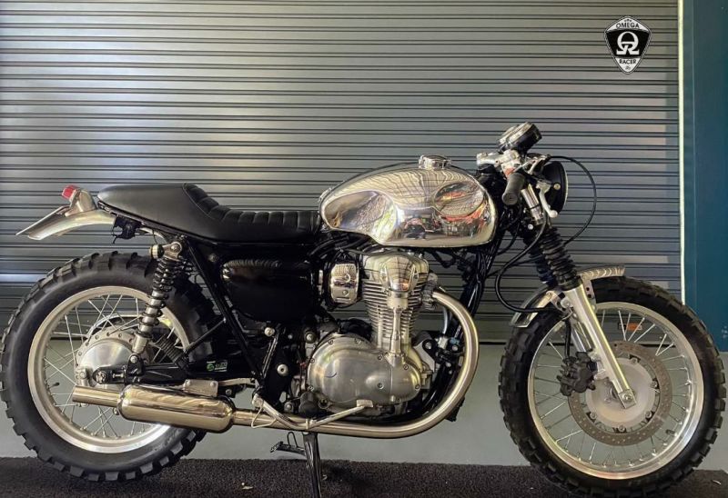 Kawasaki W650 アルミ タンク 