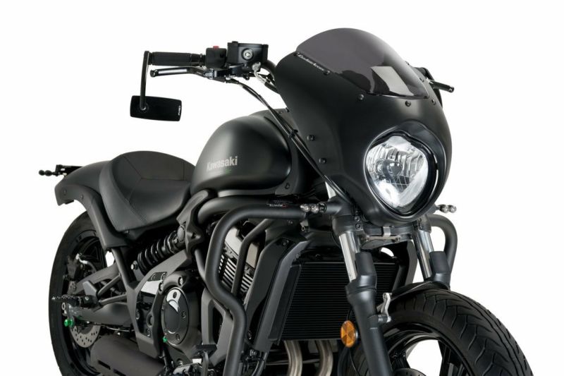 バルカンS 15-20 フロントカウル フェアリング Dark Night ダークスモーク プーチ Puig | バイクカスタムパーツ専門店  モトパーツ(MOTO PARTS)