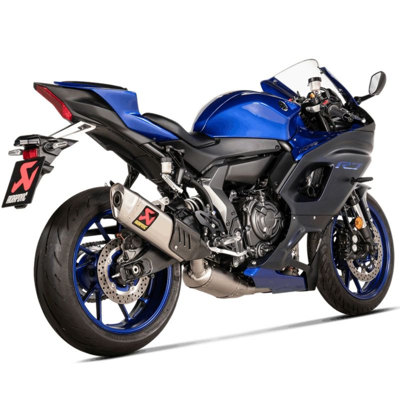 YAMAHA YZF-R7 レーシングライン・チタン フルエキゾーストマフラー(JMCA認証) Akrapovic | バイクカスタムパーツ専門店  モトパーツ(MOTO PARTS)