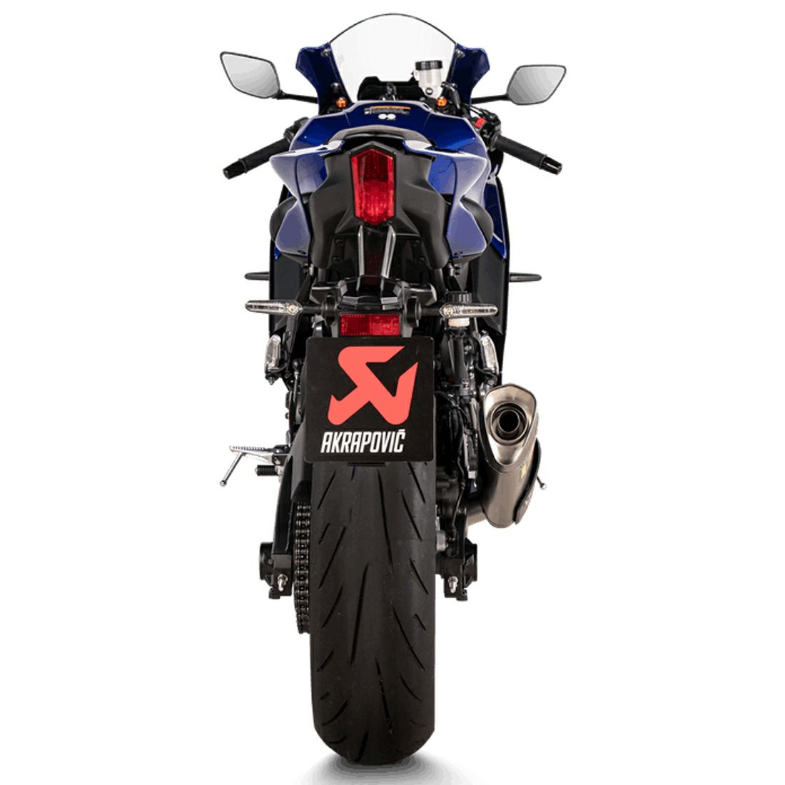 YAMAHA YZF-R7 レーシングライン・チタン フルエキゾーストマフラー 