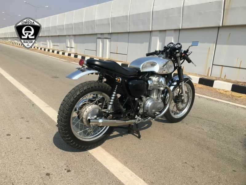 Kawasaki W800 W650 アルミ タンク 